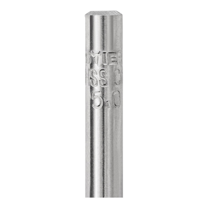 Foret hélicoïdal STIER 5 mm Premium HSS-E Co5 DIN 338 135°