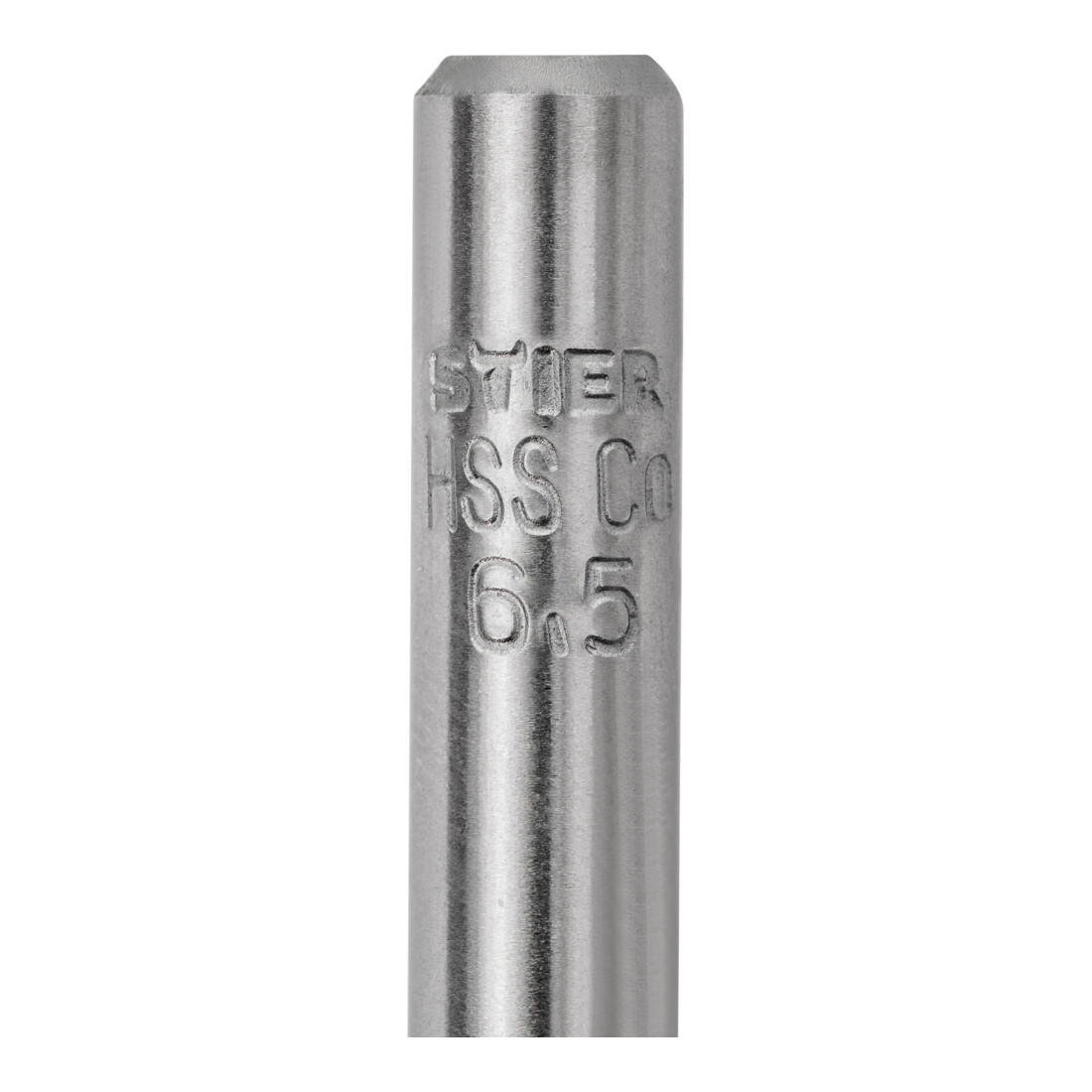 Foret hélicoïdal STIER 6,5 mm Premium HSS-E Co5 DIN 338 135°