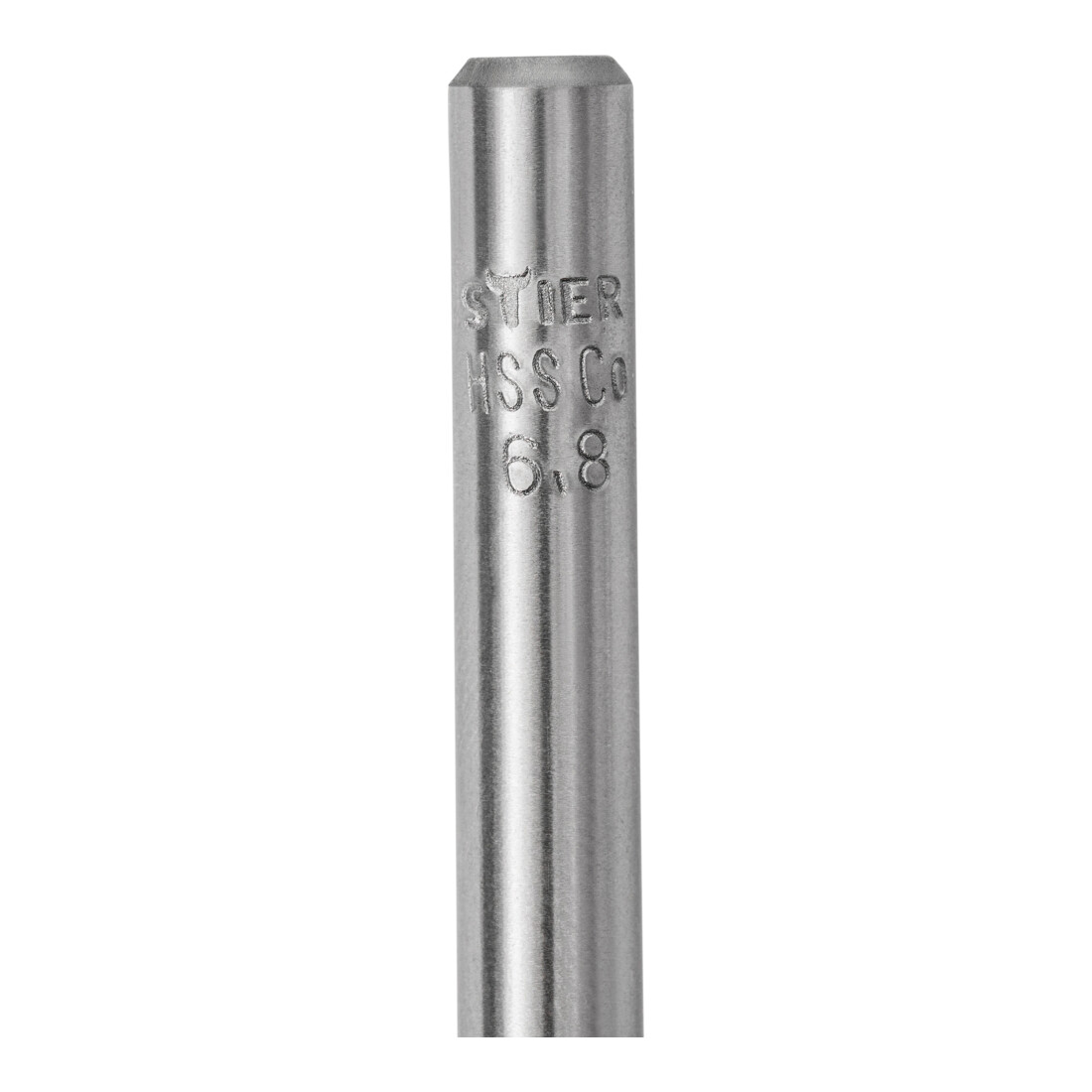 Foret hélicoïdal STIER 6,8 mm Premium HSS-E Co5 DIN 338 135°
