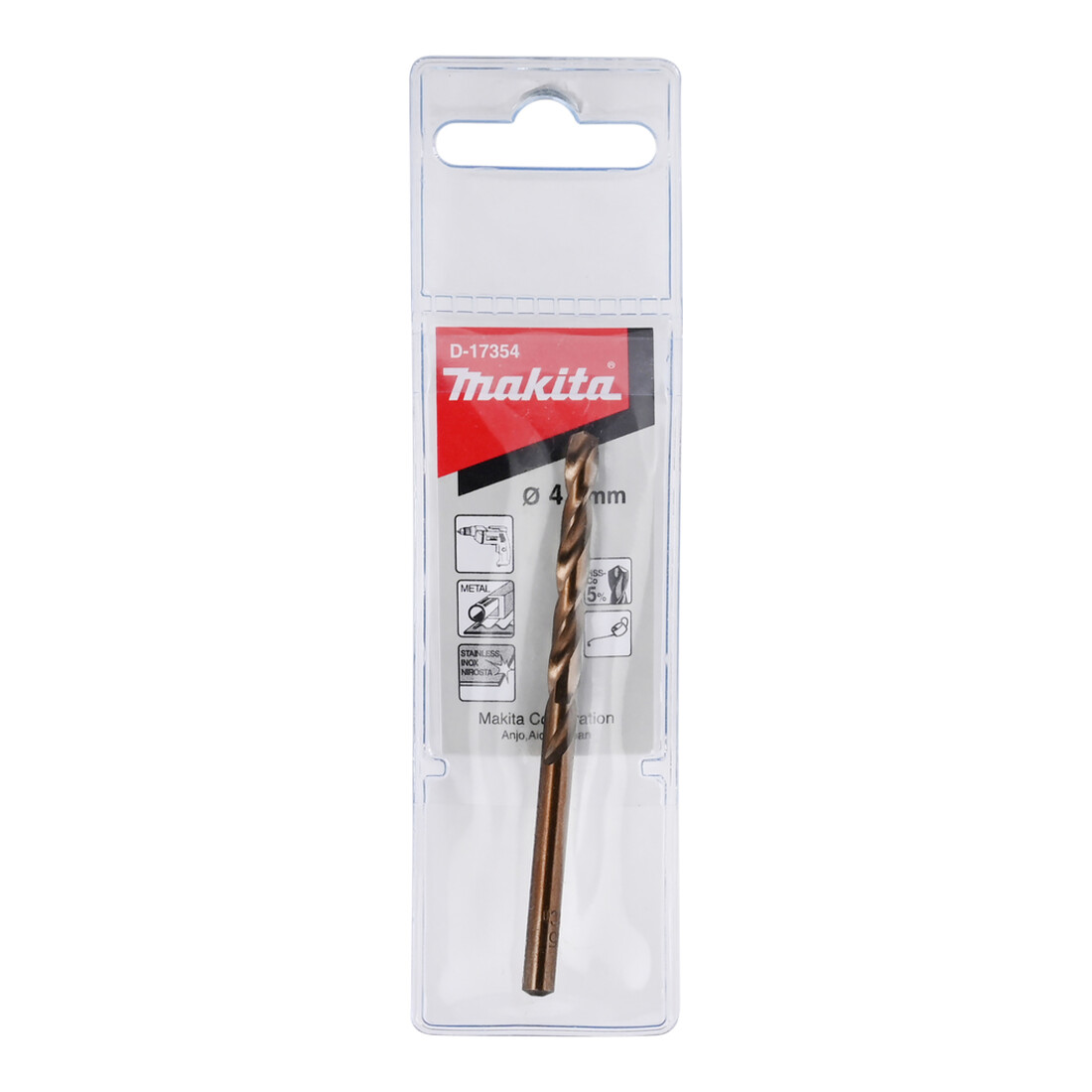 Foret Makita HSS-CO5.00x80mm (D-17354)