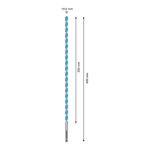 Foret Multi Construction Bosch EXPERT HEX-9, 10 x 350 x 400 mm