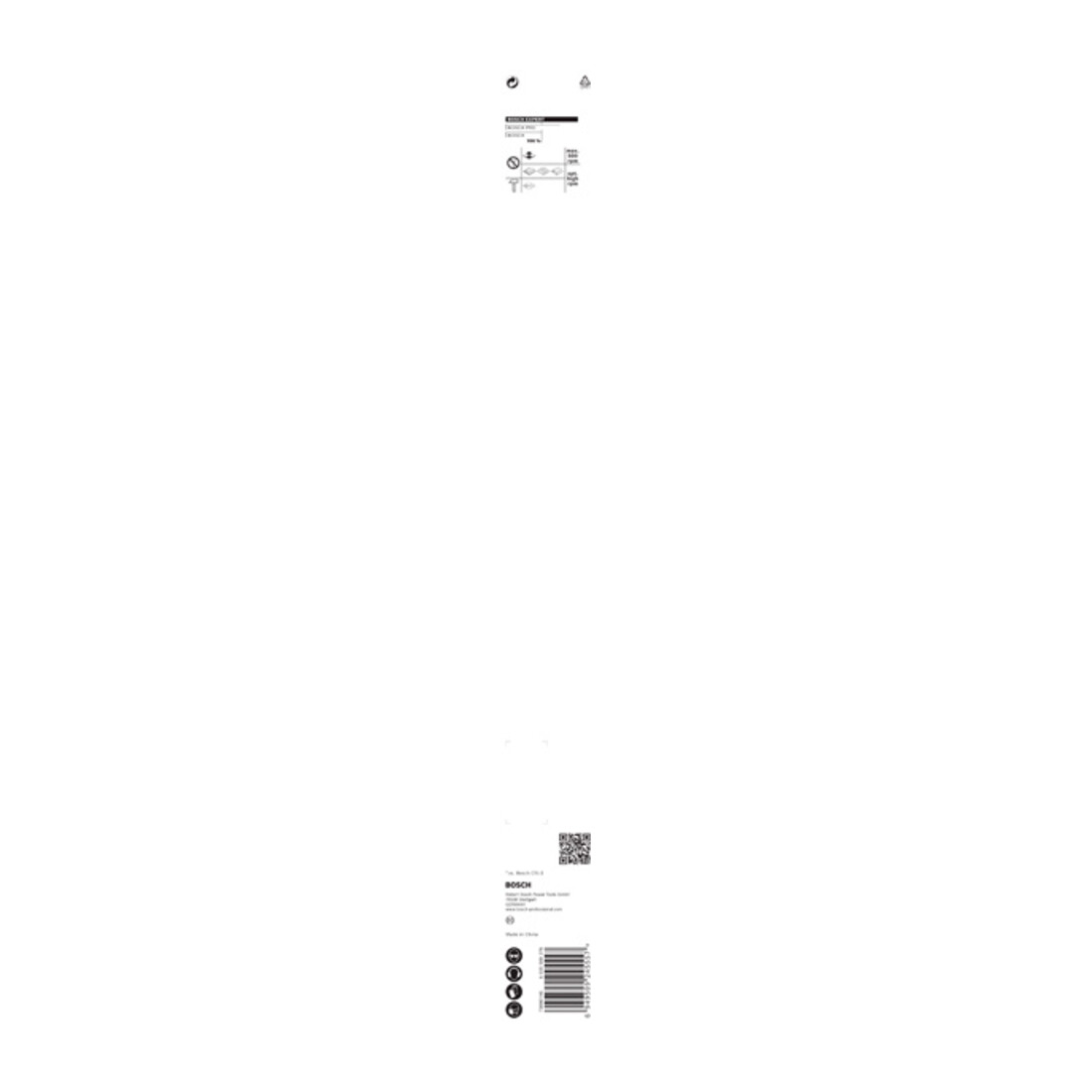Foret Multi Construction Bosch EXPERT HEX-9, 12 x 350 x 400 mm
