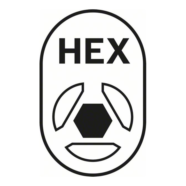 Foret polyvalent Bosch HEX-9 Multi Construction à tige hexagonale 1/4