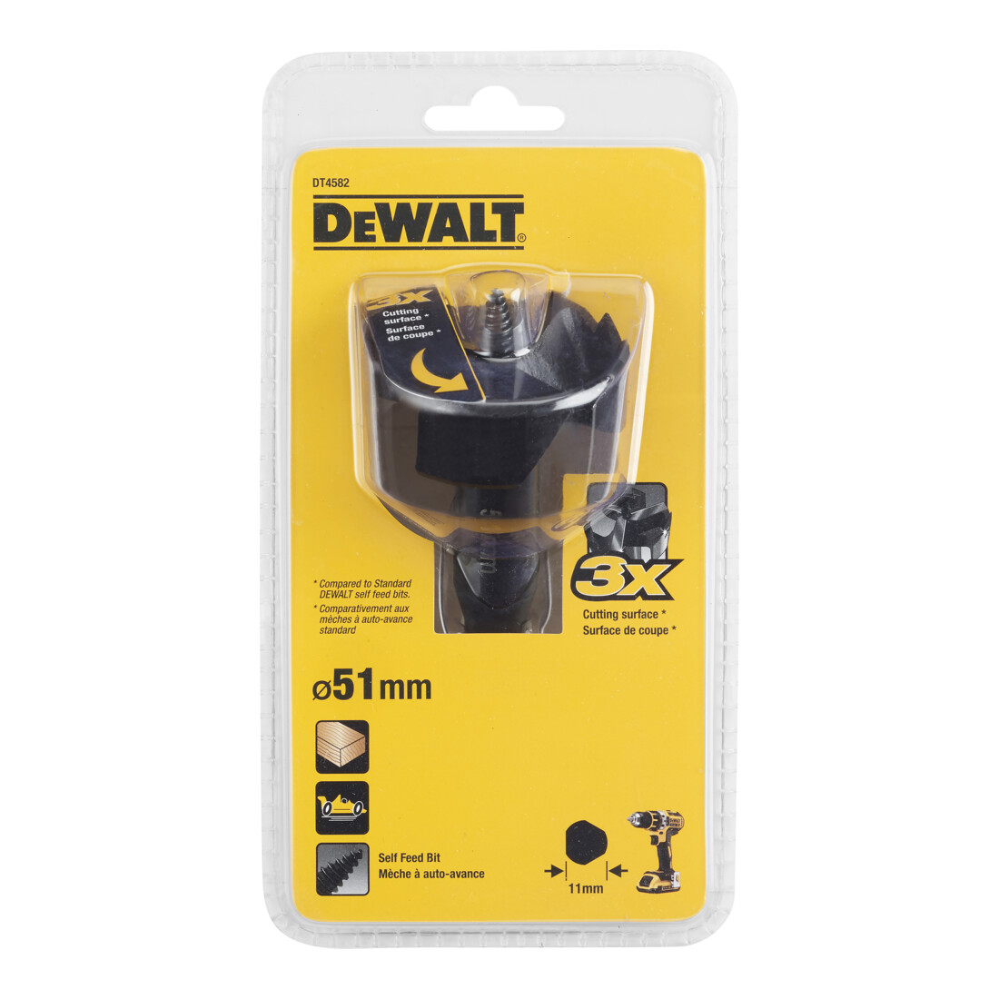 Foret rapide DEWALT 51 mm DT4582-QZ