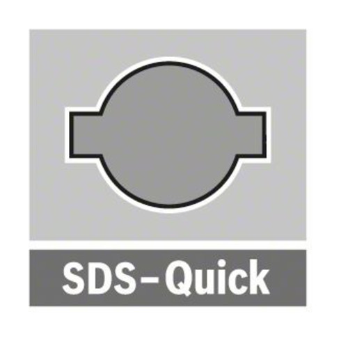 Forets à béton SDS quick, set de 3 pièces 5,0x100; 6,0x100; 8,0x120