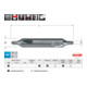 Perceuse centrale Ruko DIN 333 HSS forme A avec bourrelet de renforcement HSS