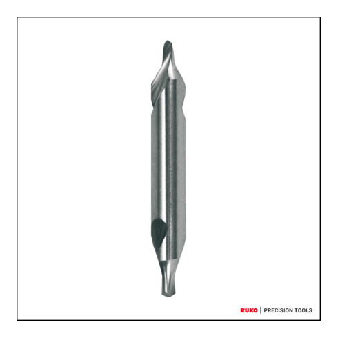 Perceuse centrale Ruko DIN 333 HSS forme R HSS