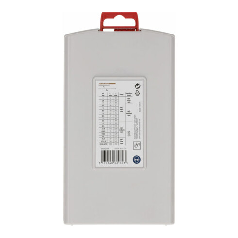 Forets à métaux HSS-Co (alliage cobalt), DIN 338, set ProBox de 25 pièces 1-13 mm