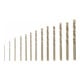 Forets à métaux HSS-Co Robust Line, jeu de 13 pièces 1,5; 2; 2,5; 3; 3,2; 3,5; 4; 4,5; 4,8; 5; 5,5; 6; 6,5 mm