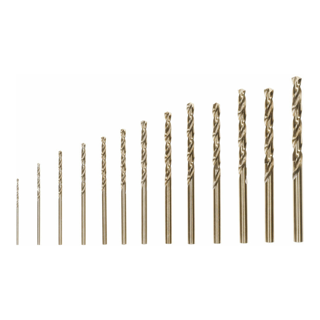 Forets à métaux HSS-Co Robust Line, jeu de 13 pièces 1,5; 2; 2,5; 3; 3,2; 3,5; 4; 4,5; 4,8; 5; 5,5; 6; 6,5 mm