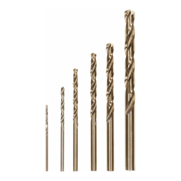 Forets à métaux HSS-Co Robust Line, jeu de 6 pièces 2; 3; 4; 5; 6; 8 mm