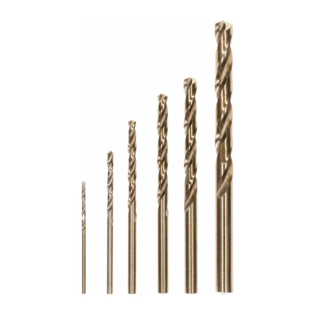 Forets à métaux HSS-Co Robust Line, jeu de 6 pièces 2; 3; 4; 5; 6; 8 mm