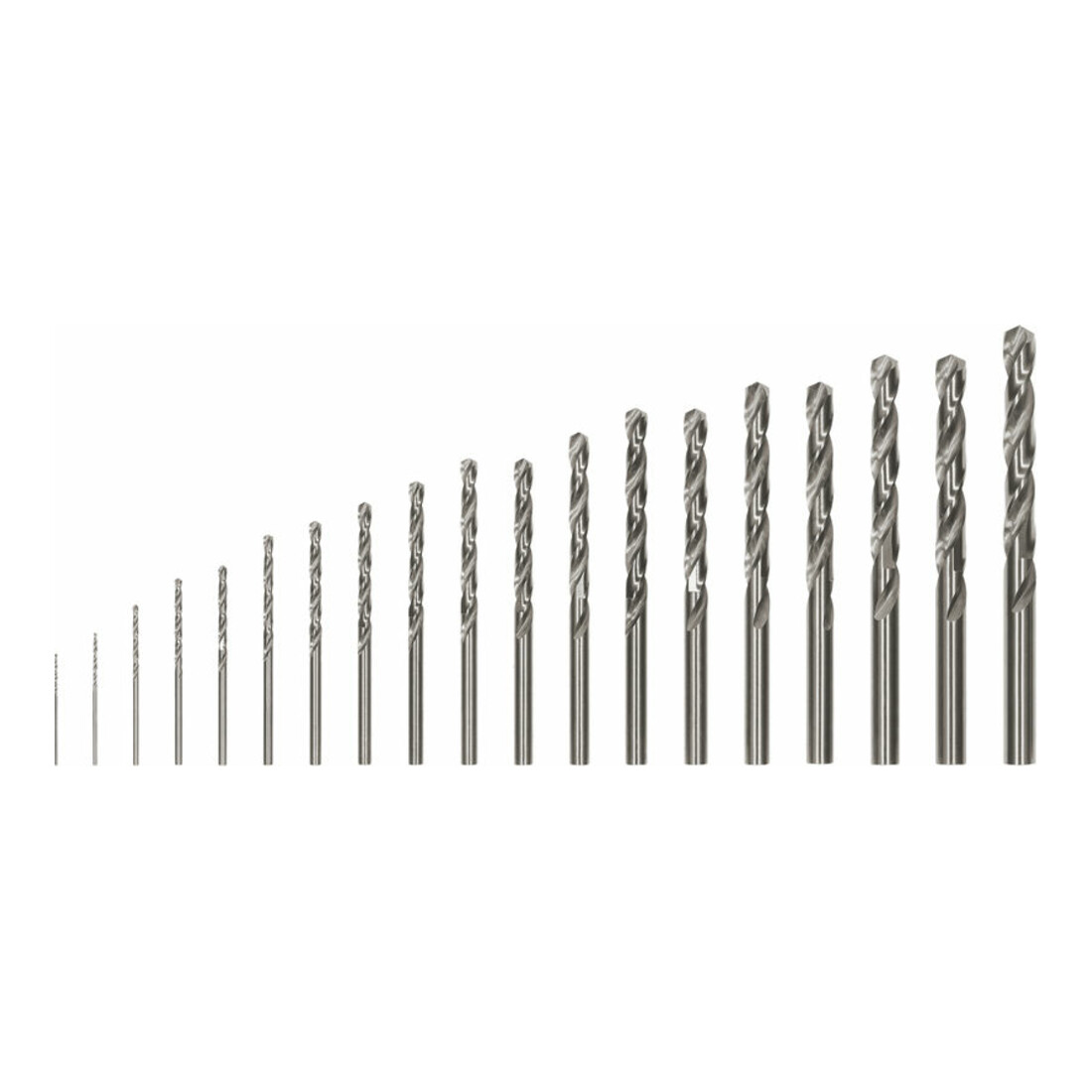 Forets à métaux HSS-G, DIN 338, 135°, assortiment ProBox de 19 pièces 1-10 mm