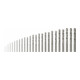 Forets à métaux HSS-G, DIN 338, 135°, assortiment ProBox de 25 pièces 1-13 mm