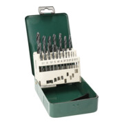 Forets à métaux HSS-R, set de 19 pièces