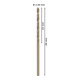 Forets à métaux rectifiés HSS-Co, DIN 338 2 x 24 x 49 mm-5