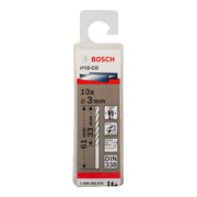 Forets à métaux rectifiés HSS-Co, DIN 338 3 x 33 x 61 mm-2