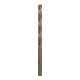 Forets à métaux rectifiés HSS-Co, DIN 338 5,1 x 52 x 86 mm