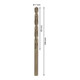 Forets à métaux rectifiés HSS-Co, DIN 338 7 x 69 x 109 mm-5