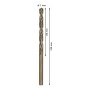 Forets à métaux rectifiés HSS-Co, DIN 338 7 x 69 x 109 mm-5