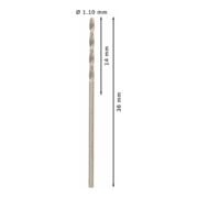 Forets à métaux rectifiés HSS-G, DIN 338 1,1 x 14 x 36 mm-5