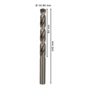 Forets à métaux rectifiés HSS-G, DIN 338 10,9 x 94 x 142 mm-5