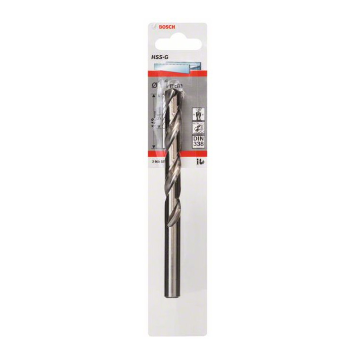 Forets à métaux rectifiés HSS-G, DIN 338 11 x 94 x 142 mm