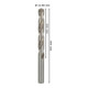 Forets à métaux rectifiés HSS-G, DIN 338 12,9 x 101 x 151 mm-5