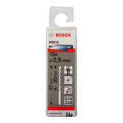 Forets à métaux rectifiés HSS-G, DIN 338 2,5 x 30 x 57 mm-4