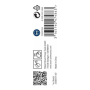 Forets à métaux rectifiés HSS-G, DIN 338 3,1 x 36 x 65 mm-2