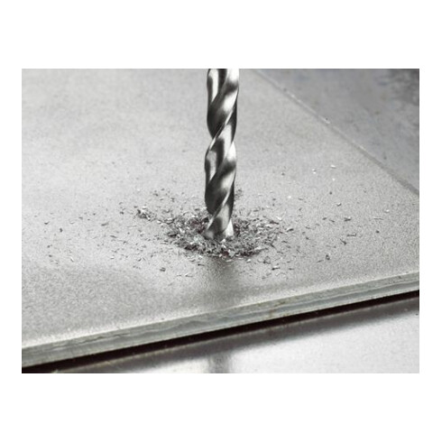 Forets à métaux rectifiés HSS-G, DIN 338 4 x 43 x 75 mm