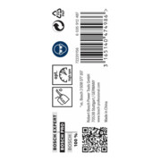 Forets à métaux rectifiés HSS-G, DIN 338 5,4 x 57 x 93 mm-2