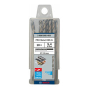 Forets à métaux rectifiés HSS-G, DIN 338 5,4 x 57 x 93 mm-4