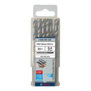 Forets à métaux rectifiés HSS-G, DIN 338 6,4 x 63 x 101 mm-4