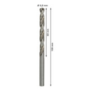 Forets à métaux rectifiés HSS-G, DIN 338 6,8 x 69 x 109 mm-5
