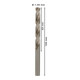 Forets à métaux rectifiés HSS-G, DIN 338 7,4 x 69 x 109 mm-2