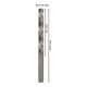 Forets à métaux rectifiés HSS-G, DIN 338 9,7 x 87 x 133 mm-5