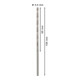 Forets à métaux rectifiés HSS-G, DIN 340, série longue 3,2 x 69 x 106 mm-5