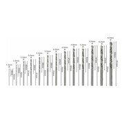 Forets à métaux Robust Line HSS-G 135°, set de 13 pièces 1,5; 2; 2,5; 3; 3,2; 3,5; 4; 4,5; 4,8; 5; 5,5; 6; 6,5 mm, 135°-5