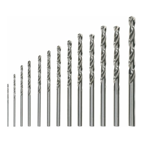 Forets à métaux Robust Line HSS-G 135°, set de 13 pièces 1,5; 2; 2,5; 3; 3,2; 3,5; 4; 4,5; 4,8; 5; 5,5; 6; 6,5 mm, 135°