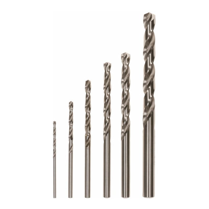 Forets à métaux Robust Line HSS-G 135°, set de 6 pièces 2; 3; 4; 5; 6; 8 mm, 135°