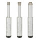 Forets diamantés à sec Robust Line Easy Dry Best for Ceramic, set de 3 pièces 6,0; 8,0; 10,0 mm