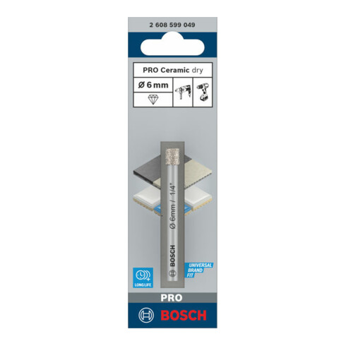 Foret diamanté Bosch Expert for Ceramic