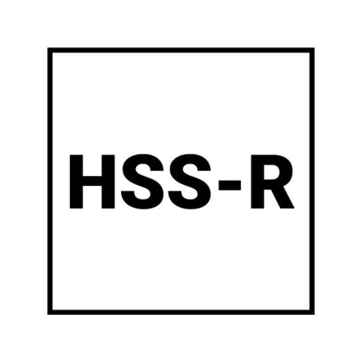 Forets DIN 338 HSS-R laminé type N taillés meulés à queue réduite