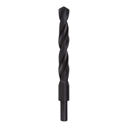 Forets DIN 338 HSS-R laminé type N taillés meulés à queue réduite