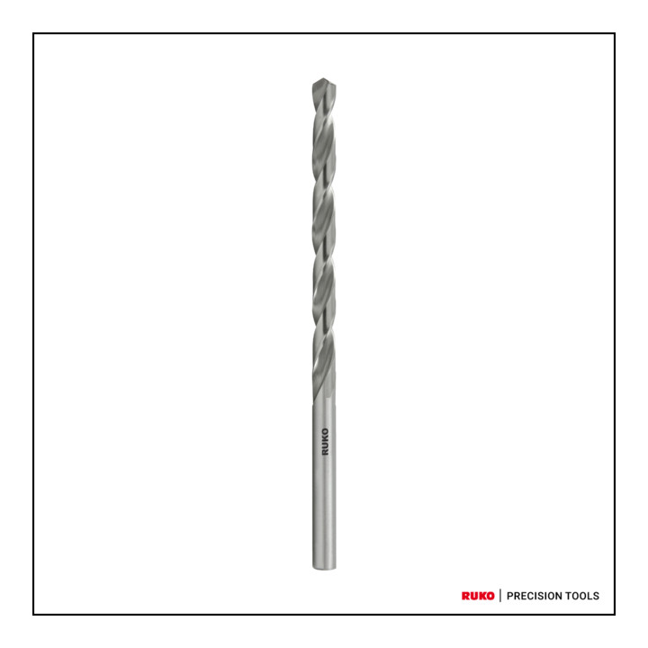 Foret hélicoïdal RUKO DIN 340 Type N HSS-G