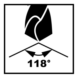 Foreuse à pas de Ruko à cannelures hélicoïdales HSS