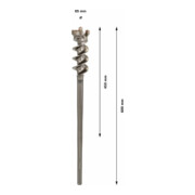 Forets hélicoïdaux à multi-taillants Bosch SDS max-9 Break Through 65 x 450 x 600 mm-5