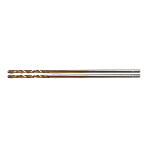 Forets hélicoïdaux HSS-G nitrure de titane 1,5 mm 2 pièces BGS