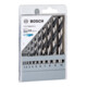 Forets hélicoïdaux HSS PointTeQ, set de 10 pièces-2